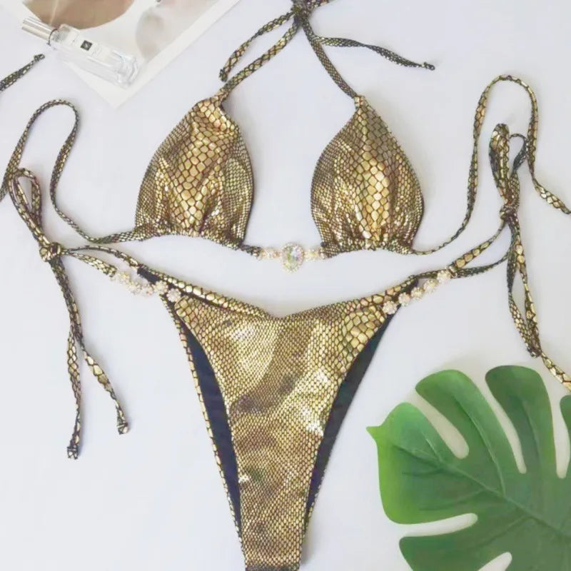 Siren Crest Bikini Set